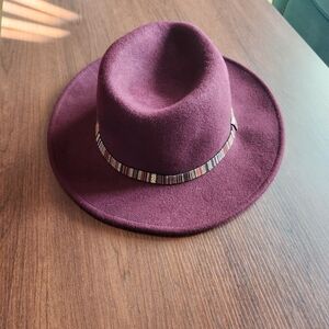 Target Burgundy Fedora Hat